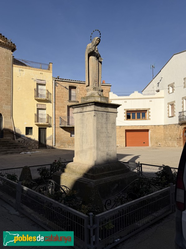 Llardecans - Monument al Sagrat Cor de Maria