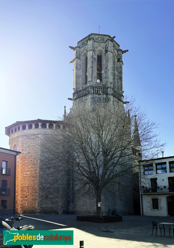 Bordils - Església de Sant Esteve. Campanar