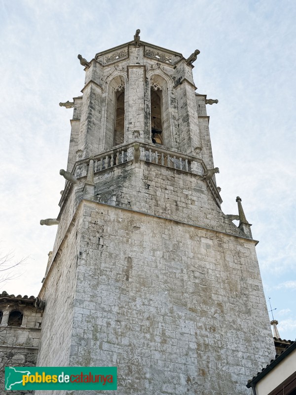 Bordils - Església de Sant Esteve. Campanar