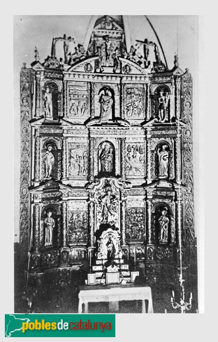 Bordils - Retaule de Sant Esteve (desaparegut)