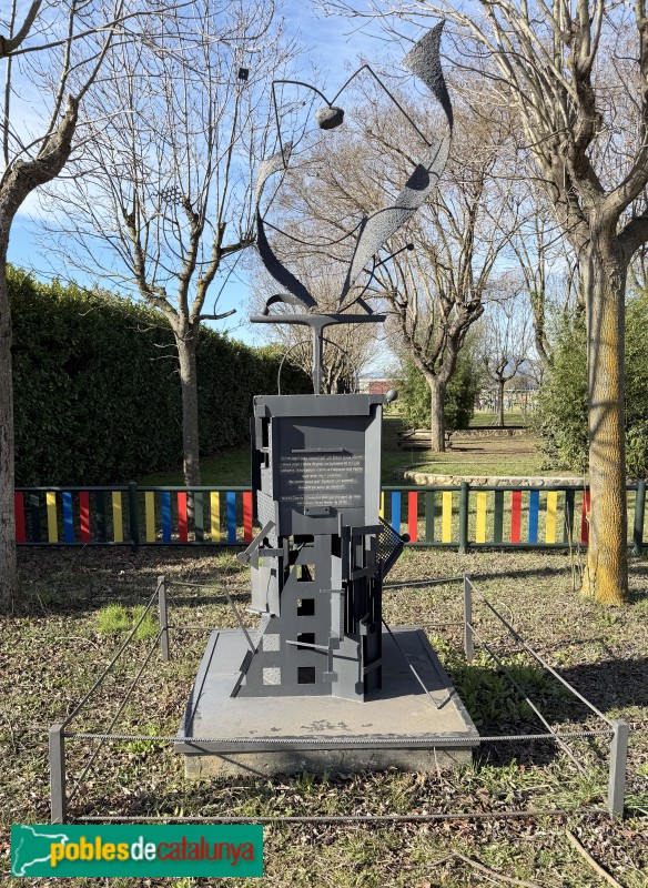 Bordils - Escultura en homenatge a Muriel Casals