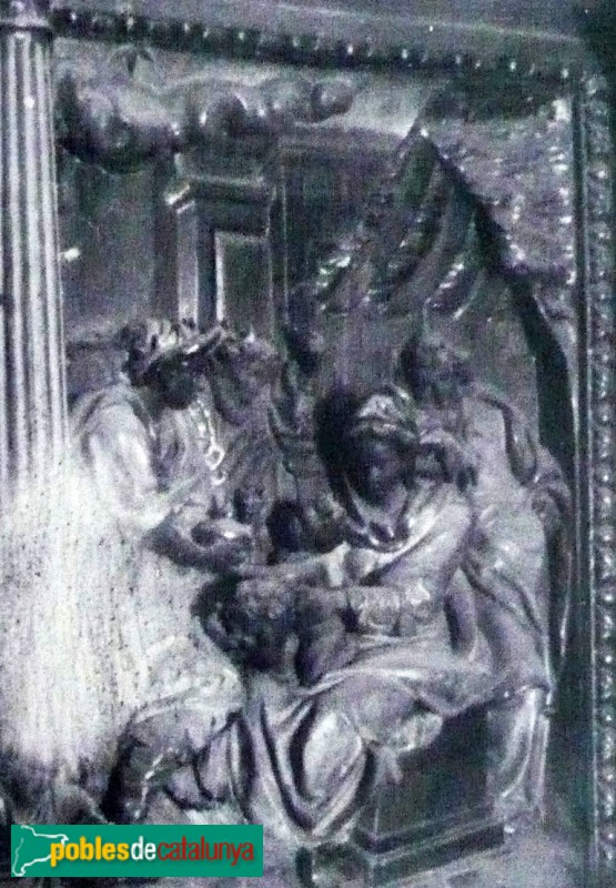 Martorell - Retaule major de l'església de Santa Maria (desaparegut)