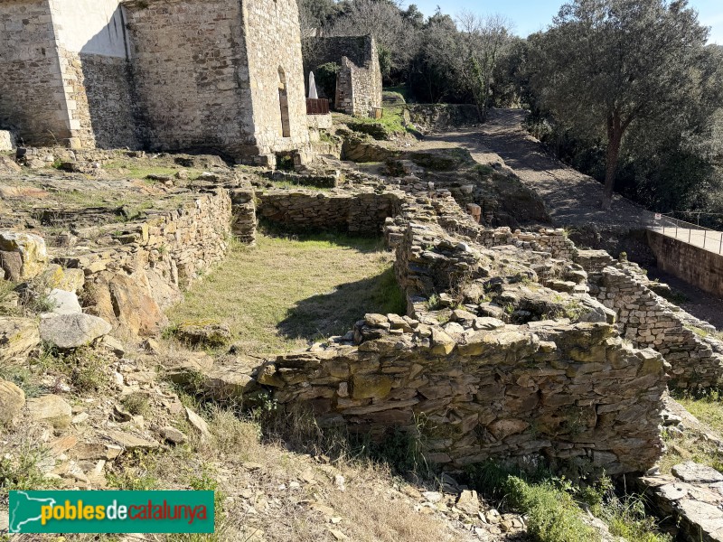 Sant Julià de Ramis - Restes d'un poblat altmedieval