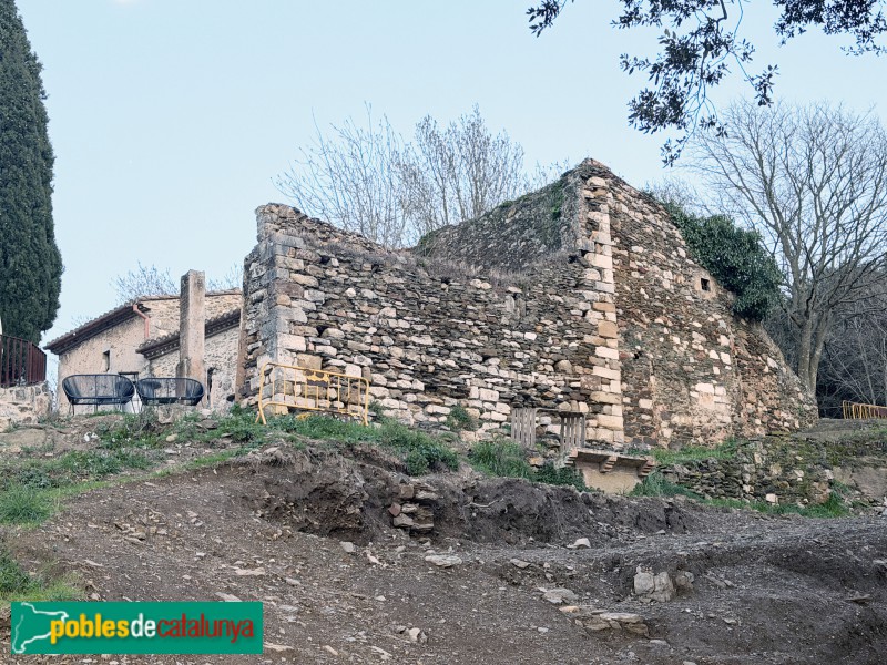 Sant Julià de Ramis - Restes d'un poblat altmedieval