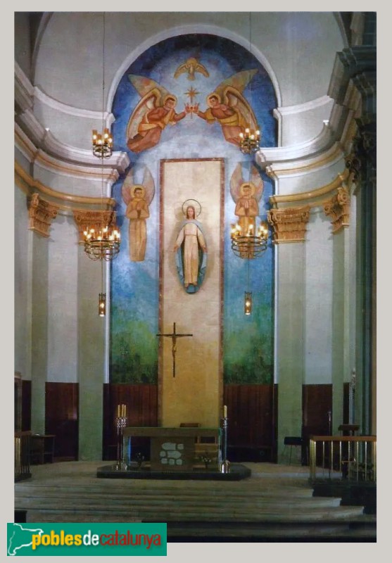 Alcarràs - Església de l'Assumpció de la Verge. Interior