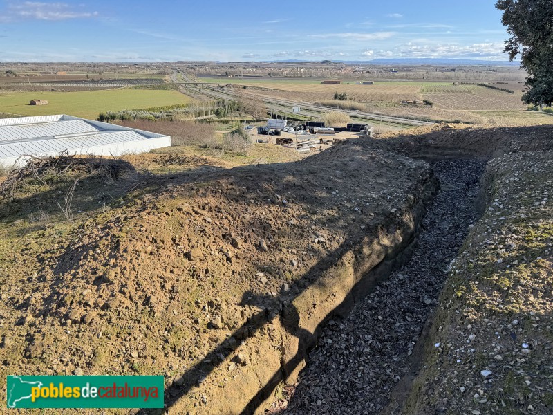 Soses - Trinxera de la Guerras Civil