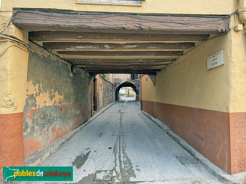 Aitona - Porxos del carrer del Forn