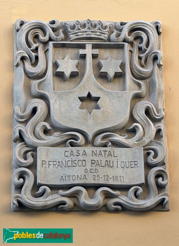 Aitona - Casa del Beat Francesc Palau