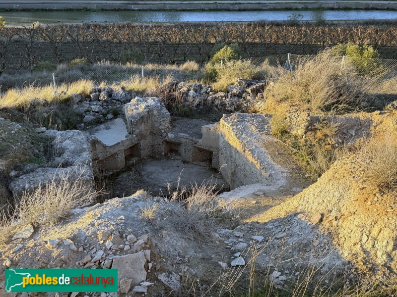 Aitona - Jaciment prehistòric de Genó. Fortificació de la Guerra Civil