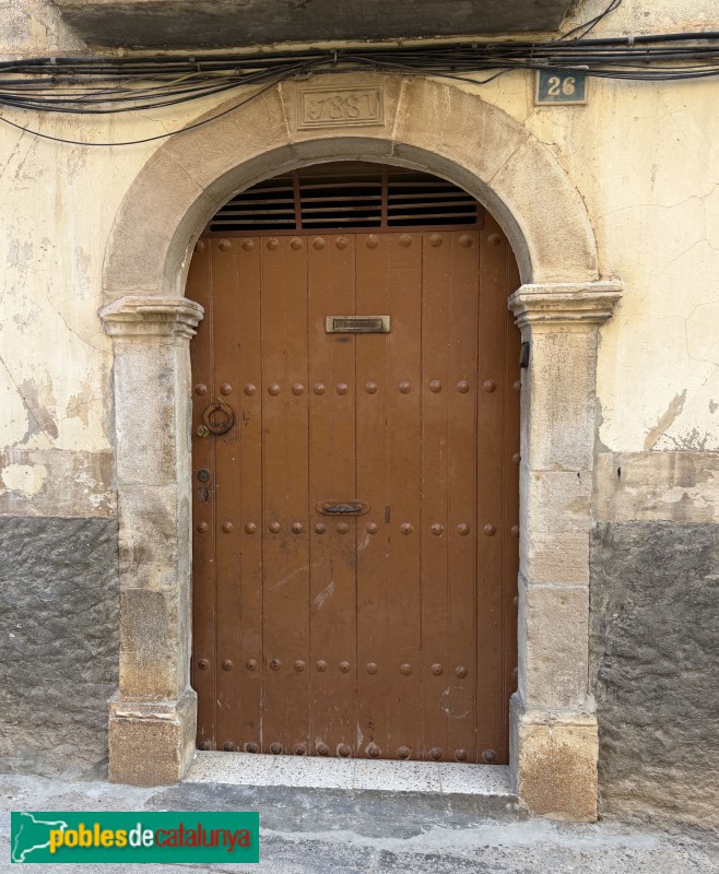 Aitona - Portal de 1887