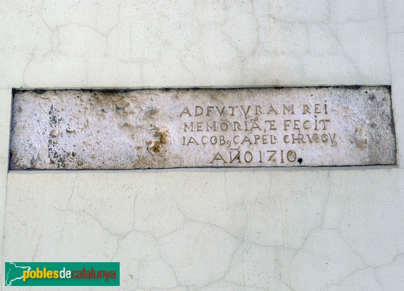 Aitona - Llinda de 1710