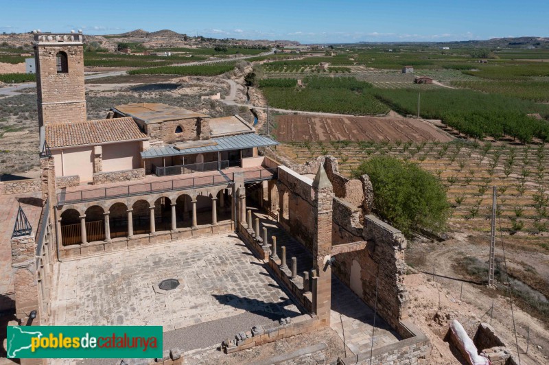 Seròs - Monestir de la M.D. dels Àngels d'Avinganya
