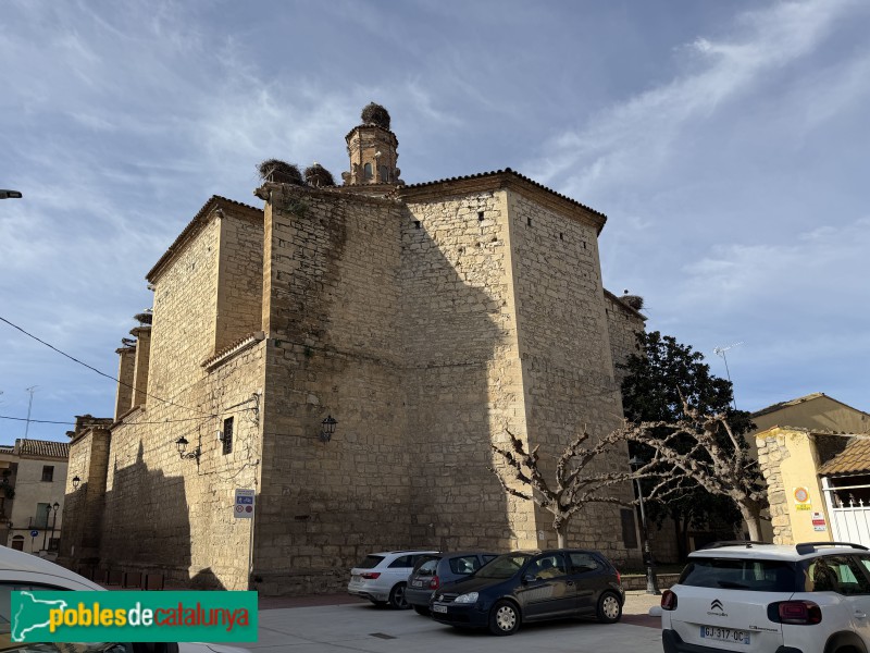 Seròs - Església de Santa Maria (Foto: Albert Esteves, 2026) Seròs - Església de Santa Maria