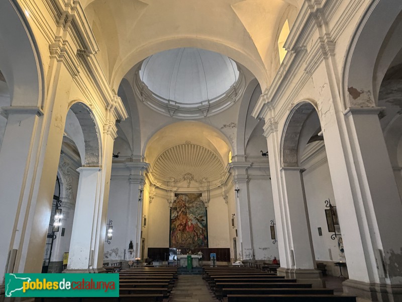 Seròs - Església de Santa Maria (Foto: Albert Esteves, 2026) Seròs - Església de Santa Maria