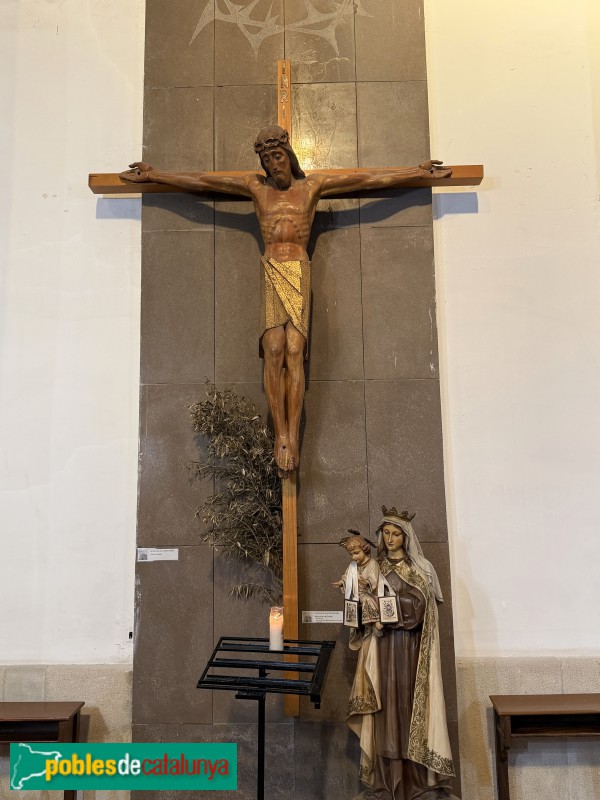 Seròs - Església de Santa Maria (Foto: Albert Esteves, 2026) Seròs - Església de Santa Maria