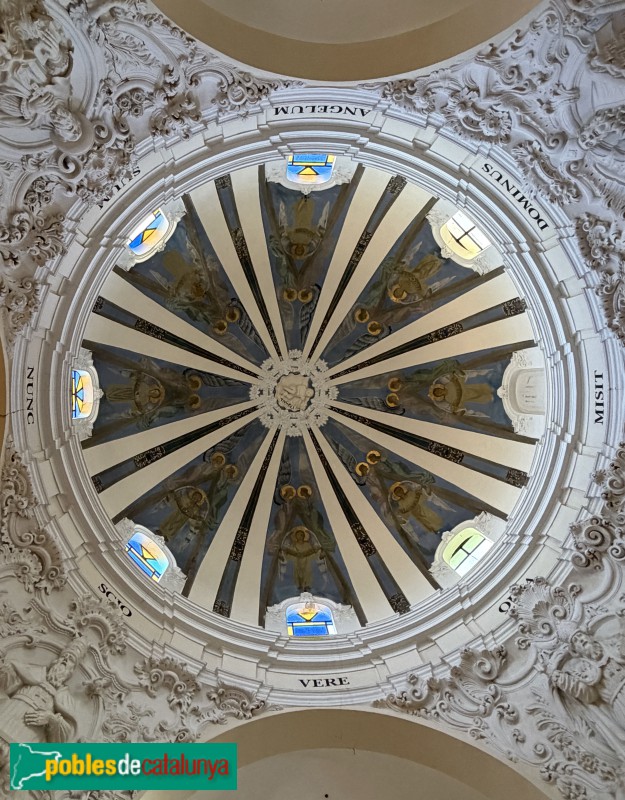 Seròs - Església de Santa Maria. Capella de l'Àngel Custodi