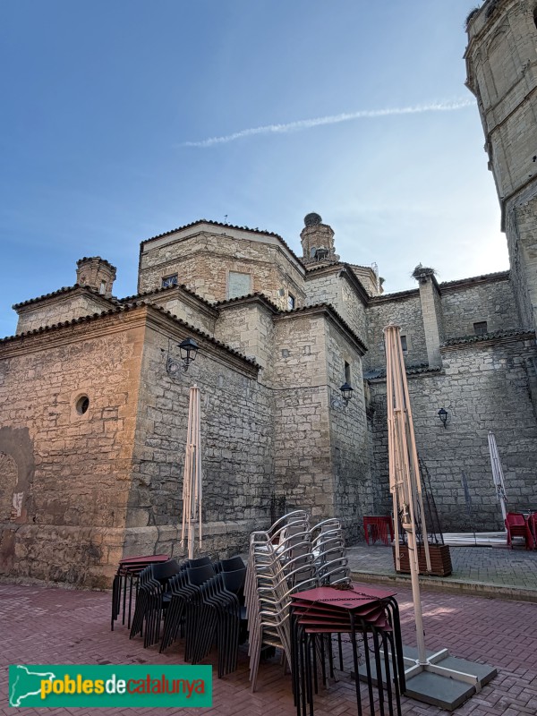 Seròs - Església de Santa Maria (Foto: Albert Esteves, 2026) Seròs - Església de Santa Maria