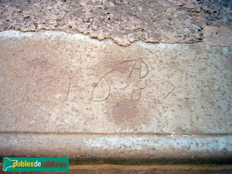 Seròs - Capella de Sant Domingo de Valldemóra (Foto: Cos d'Agents rurals -invarquit.cultura.gencat.cat-, 2013) Seròs - Capella de Sant Domingo de Valldemóra