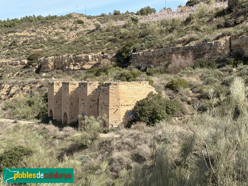 La Granja d'Escarp - Fàbrica de ciment. Conjunt de forns