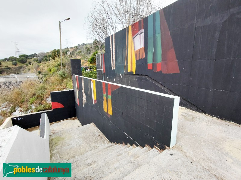 Barcelona - Mural <i>Circ Social</i>