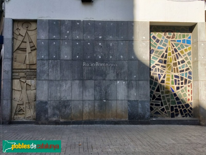 Barcelona - Mural Radio Barcelona
