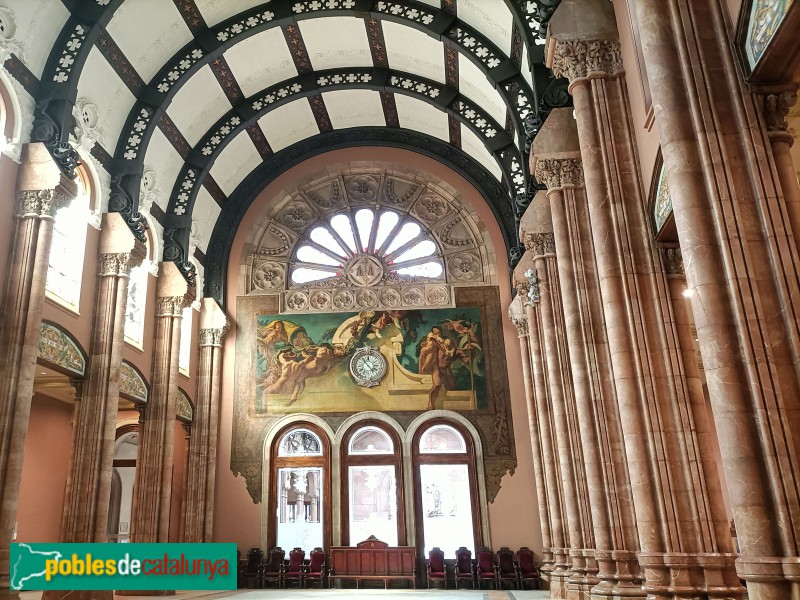 Barcelona - Palau de Justícia. Saló de Passos Perduts