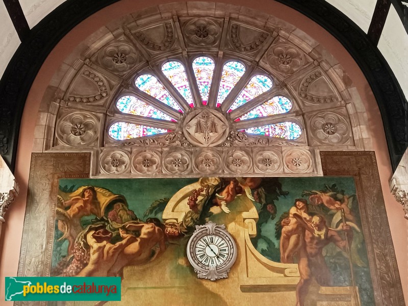 Barcelona - Palau de Justícia. Saló de Passos Perduts