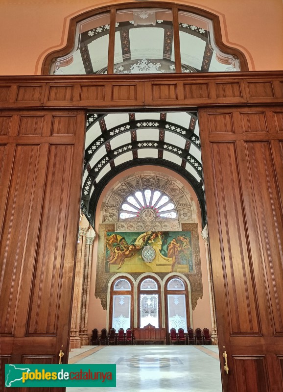 Barcelona - Palau de Justícia. Saló de Passos Perduts