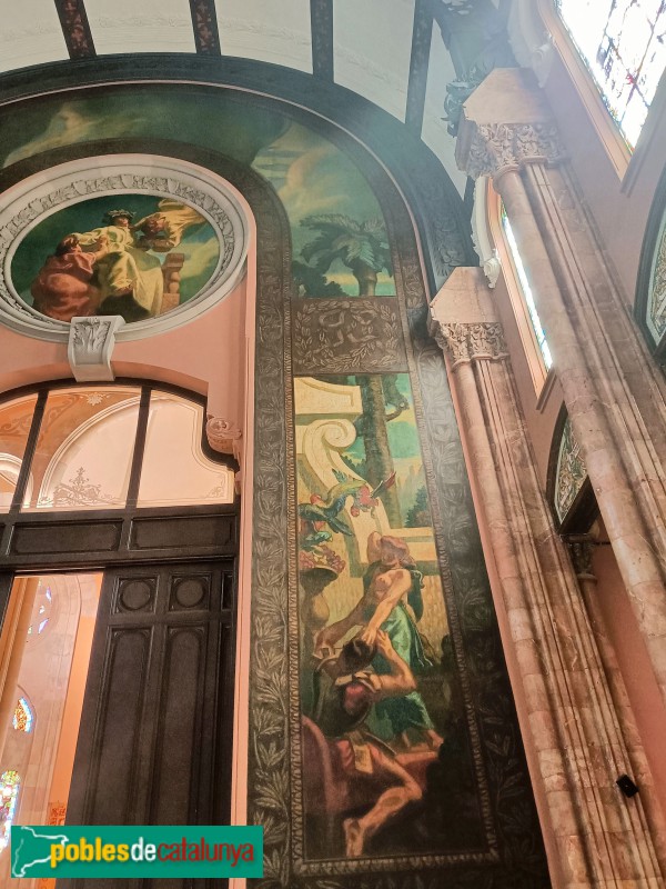 Barcelona - Palau de Justícia. Saló de Passos Perduts