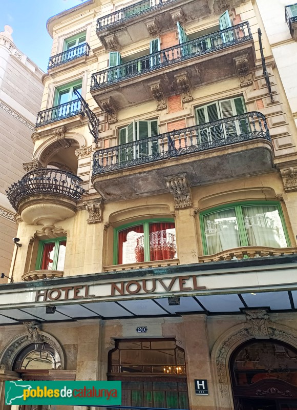 Barcelona - Casa Miralbell (Hotel Nouvel)