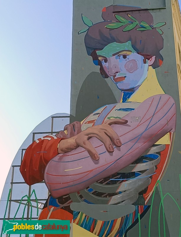 Barcelona - Mural Apolo
