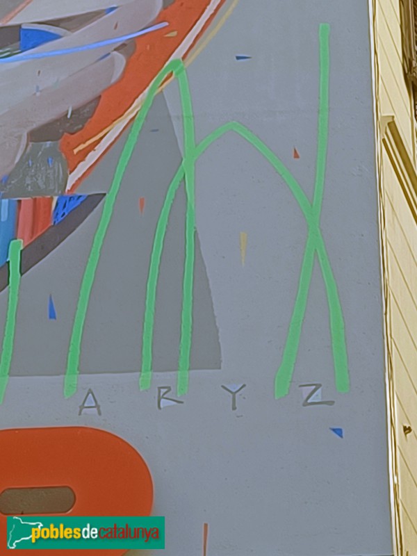 Barcelona - Mural Apolo