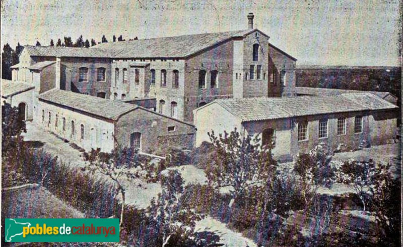 Alguaire - Fàbrica Mata de Pinyana (Catalunya tèxtil, núm. 62. 1910) Alguaire - Fàbrica Mata de Pinyana (Catalunya tèxtil, núm. 62. 1910)