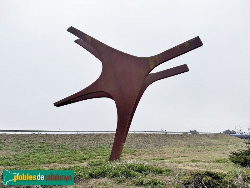 Lleida - Escultura <i>Fletxada</i>