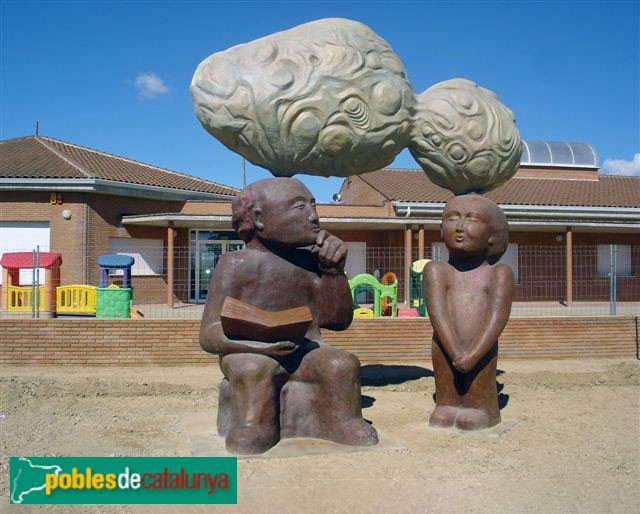 Alpicat - Escultura Homenatge als mestres