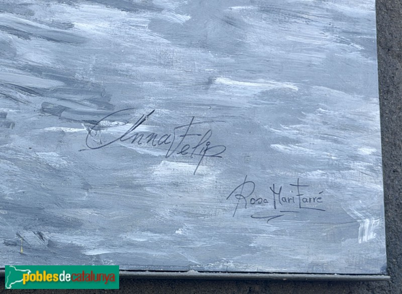 La Portella - Mural del Mingo i la Cèlia