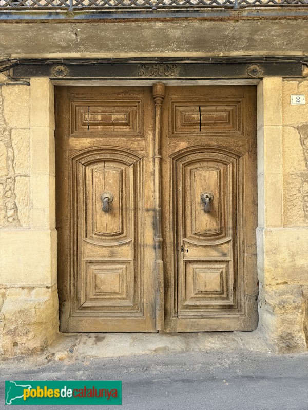 Corbins - Casa Ramon Pujol (Foto: Albert Esteves, 2026) Corbins - Casa Ramon Pujol