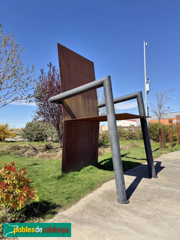 Almacelles - Parc Escultòric ALMA. <i>L'objectiu dels mediocres</i> (Pep Solé)