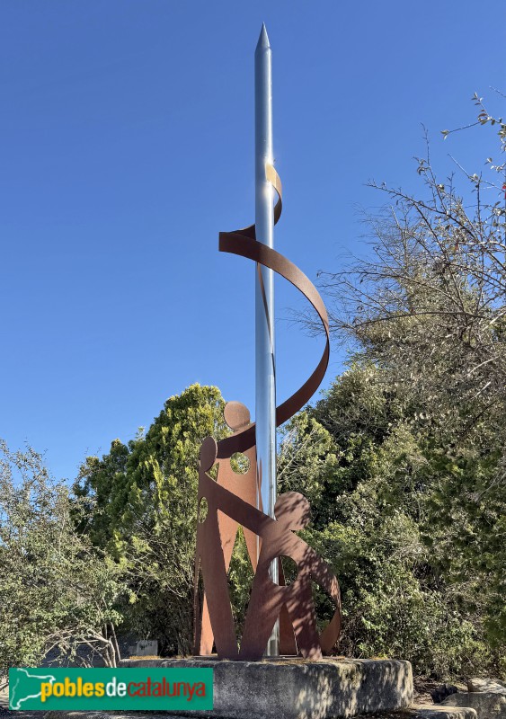 Els Alamús - Escultura del Cementiri