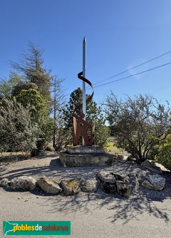 Els Alamús - Escultura del Cementiri