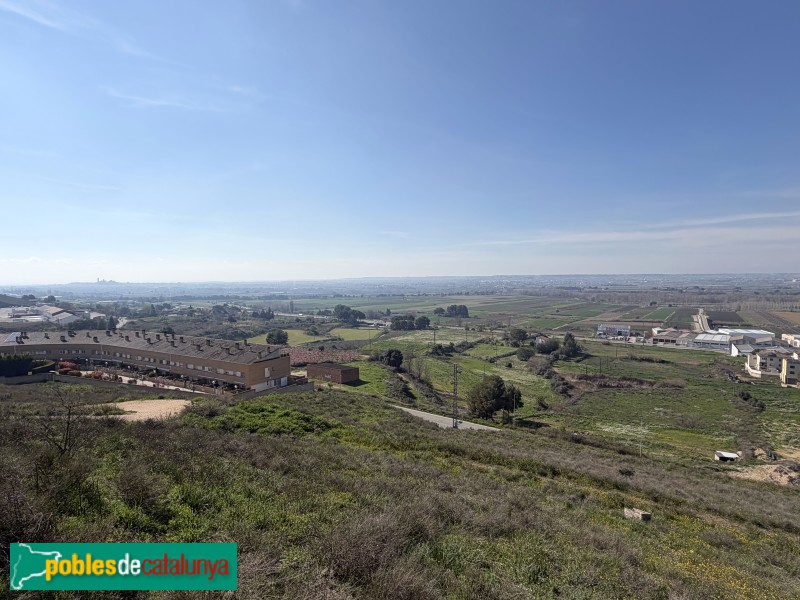 Alcoletge - Panoràmica des del castell