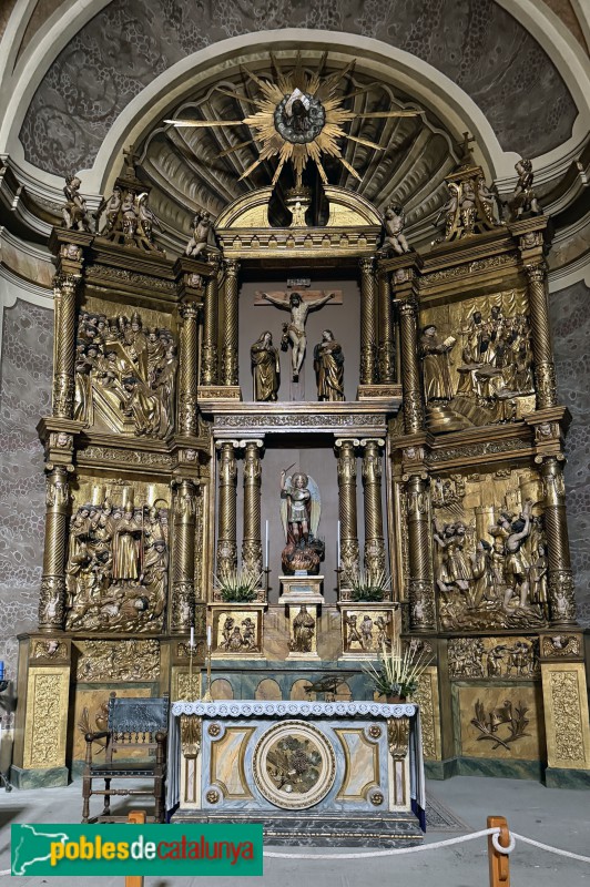 Rupit - Retaule de Sant Miquel