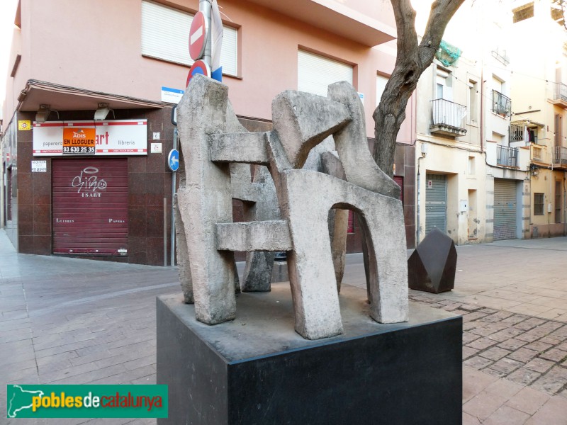 Sant Boi de Llobregat - Escultura <i>Homenatge a la sardana</i>