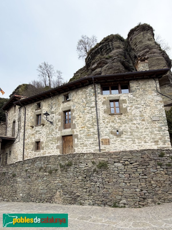 Rupit - Plaça dels Cavallers