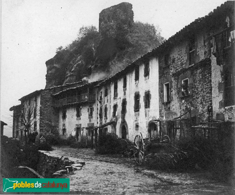 Rupit - Carrer del Coll del Castell