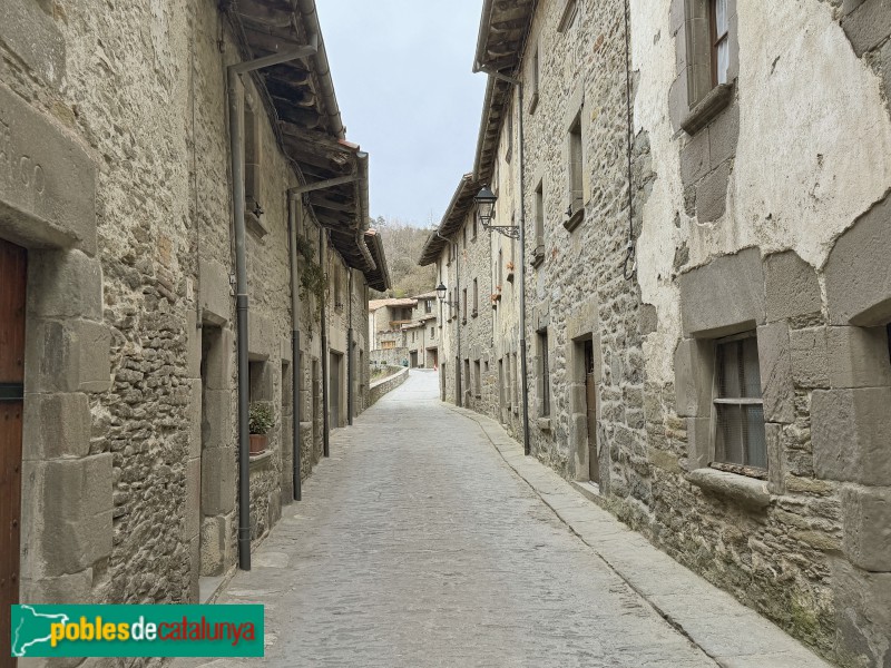 Rupit - Carrer de la Barbacana