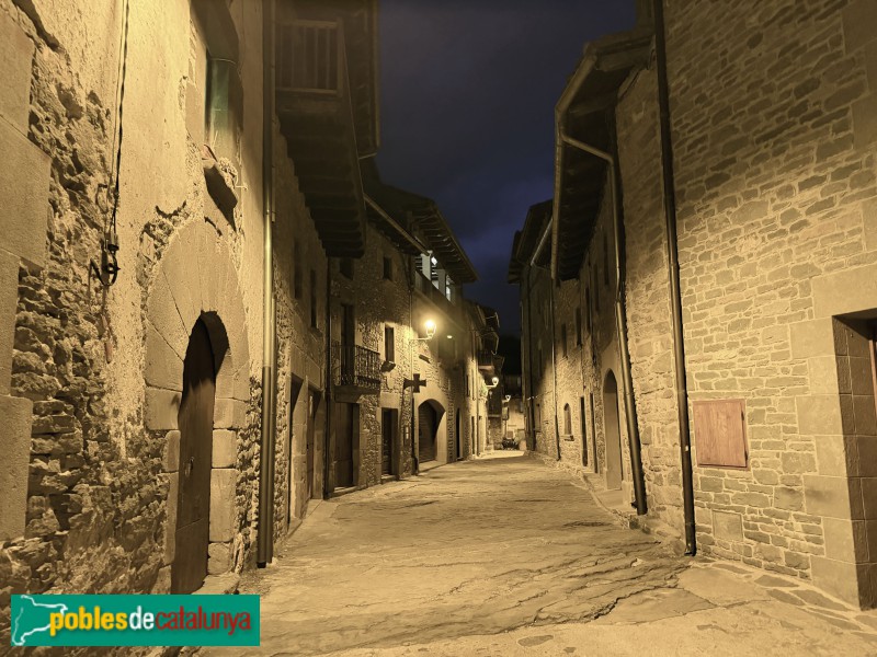 Rupit - Un carrer de nit