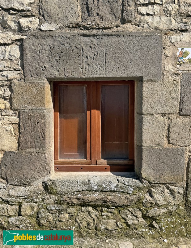 Tavertet - Carrer de Dalt. Cal Cisteller