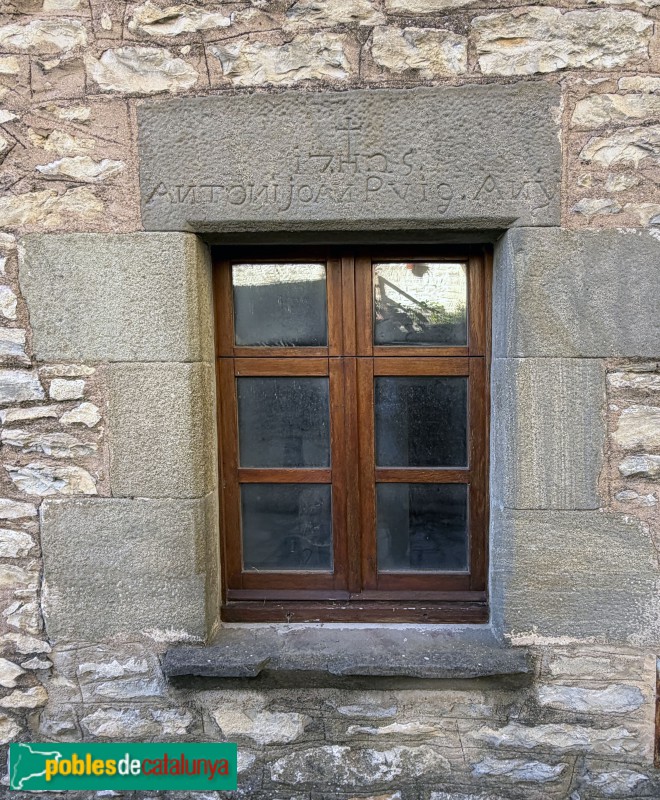 Tavertet - Carrer de Dalt. Cal Pelat