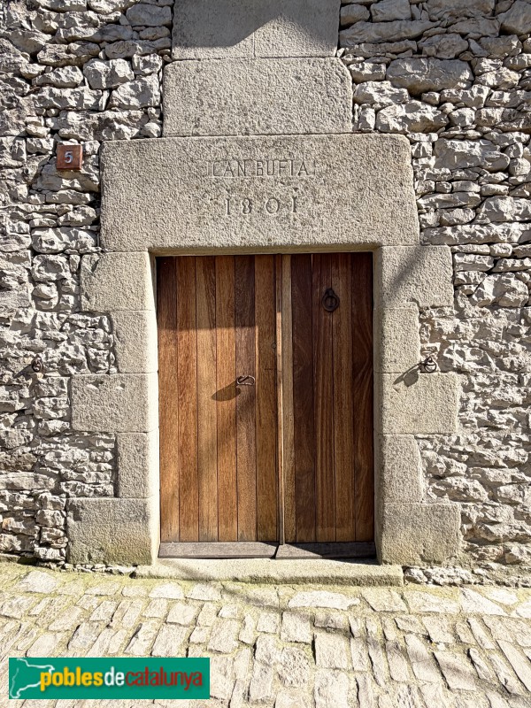 Tavertet - Carrer del Mig. Can Bufia